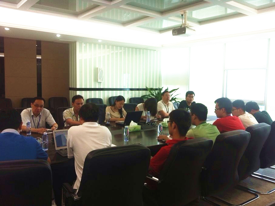 ga黄金甲集团举行2014届实习生座谈会