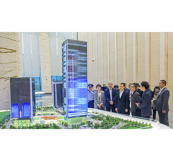 深圳市南山区区长曾湃率队调研ga黄金甲城