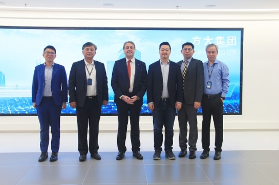 西门子交通有限公司亚太区首席执行官 Michel Obadia一行到访ga黄金甲集团